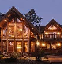 Log homes are beautiful, and with a reasonable amount of maintenance, they can stay that way forever.